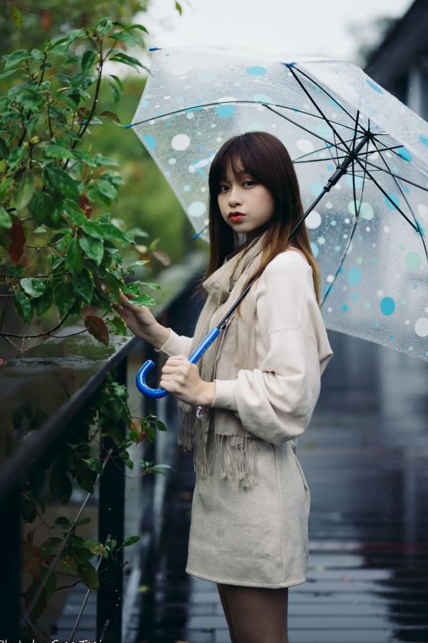    畊畊 - 茶厂复古唯美写实，清新气质女神户外治愈系人像摄影 [143P]第10张图片