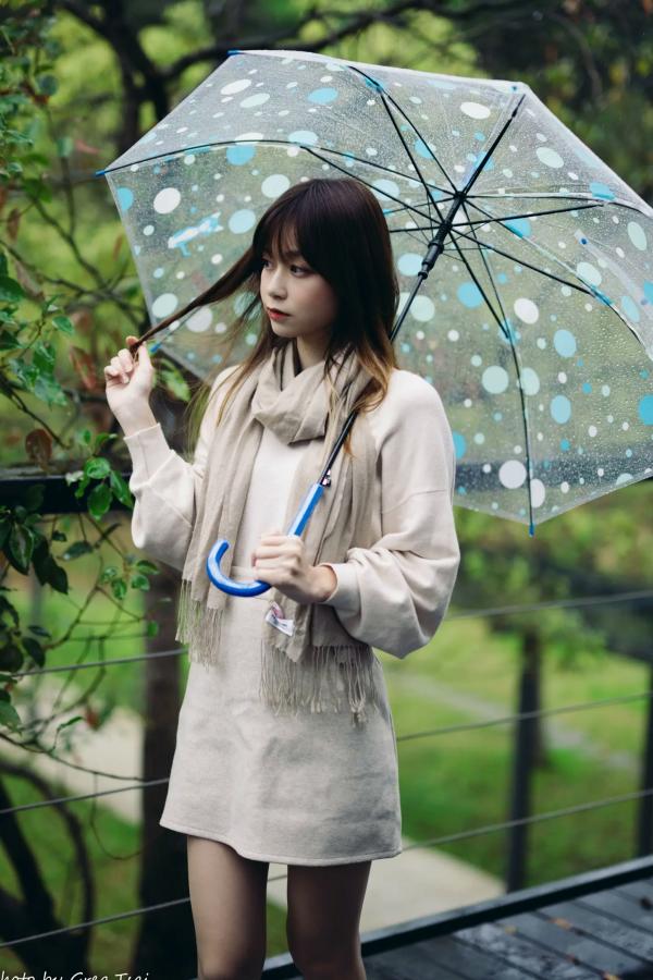    畊畊 - 茶厂复古唯美写实，清新气质女神户外治愈系人像摄影 [143P]第12张图片