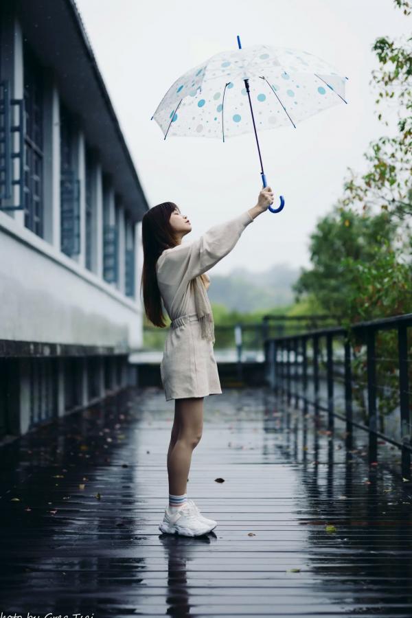   畊畊 - 茶厂复古唯美写实，清新气质女神户外治愈系人像摄影 [143P]第14张图片