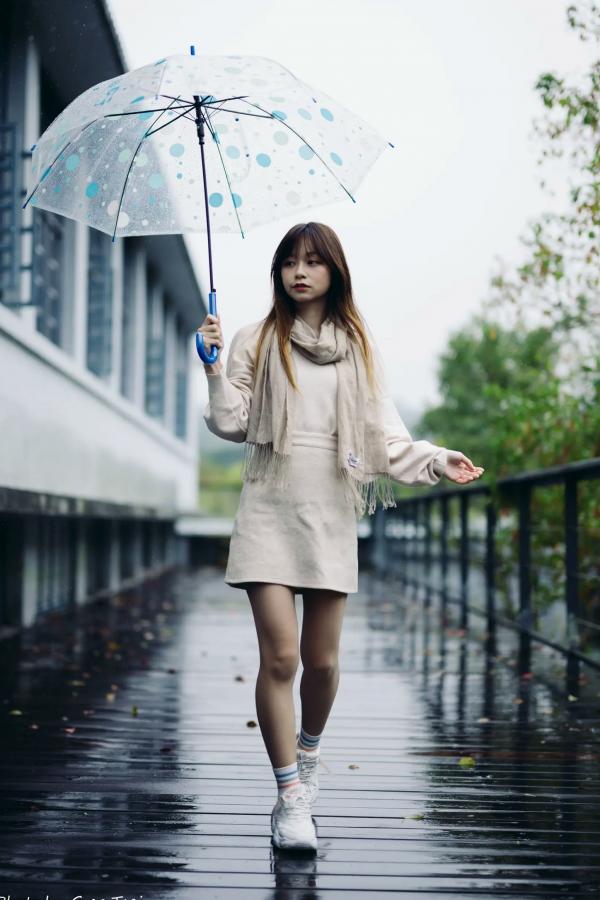    畊畊 - 茶厂复古唯美写实，清新气质女神户外治愈系人像摄影 [143P]第15张图片