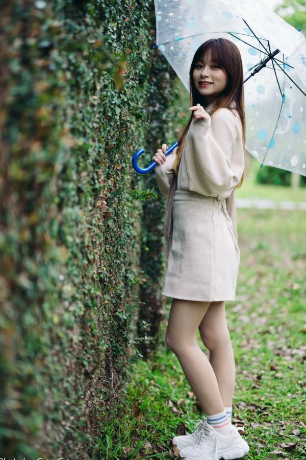    畊畊 - 茶厂复古唯美写实，清新气质女神户外治愈系人像摄影 [143P]第44张图片