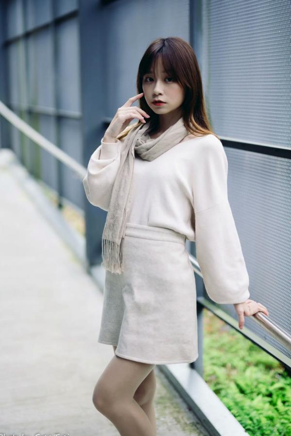    畊畊 - 茶厂复古唯美写实，清新气质女神户外治愈系人像摄影 [143P]第57张图片