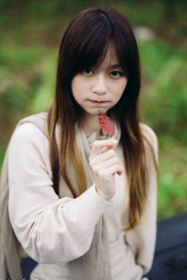    畊畊 - 茶厂复古唯美写实，清新气质女神户外治愈系人像摄影 [143P]第72张图片