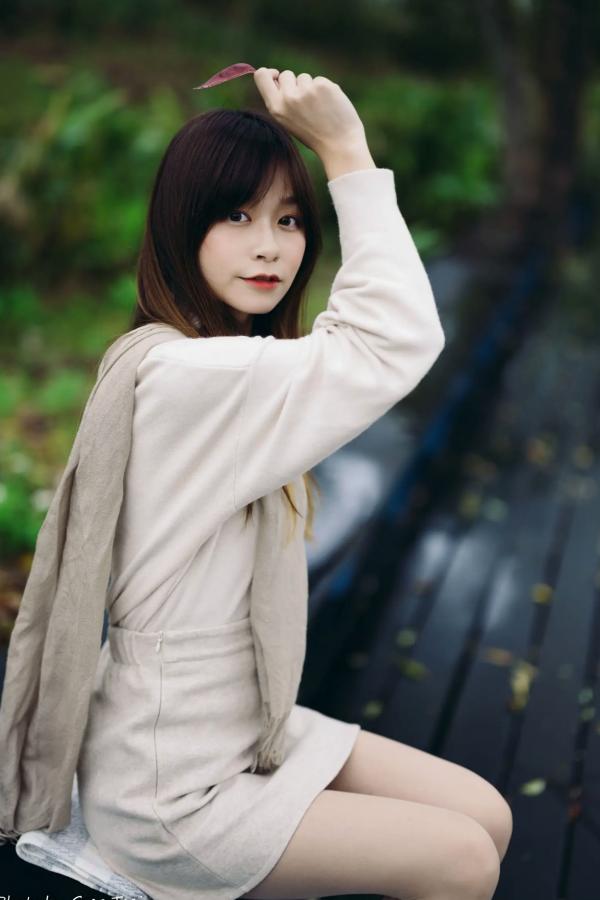    畊畊 - 茶厂复古唯美写实，清新气质女神户外治愈系人像摄影 [143P]第73张图片