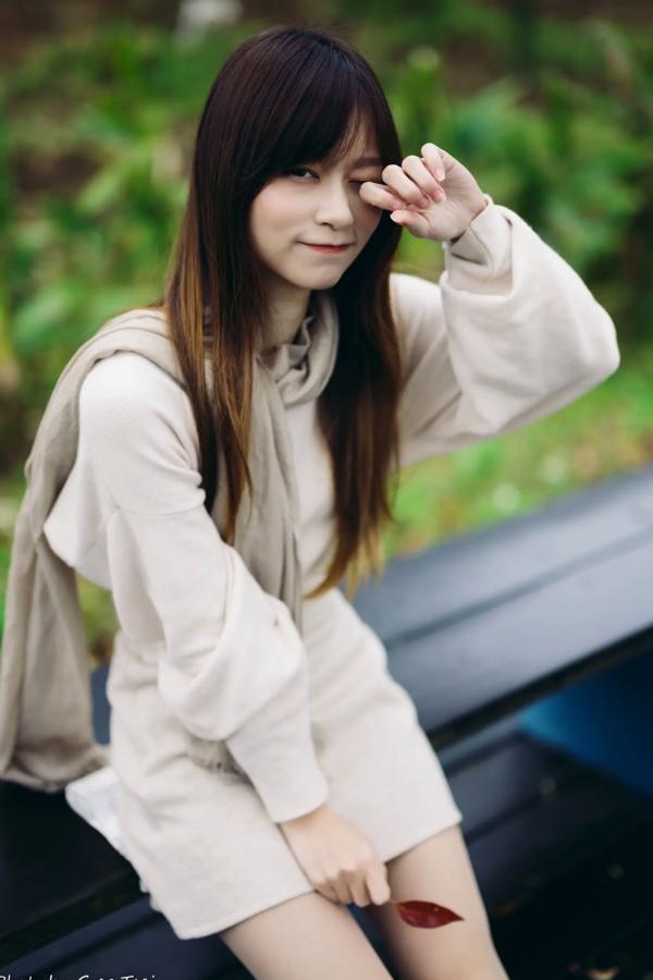    畊畊 - 茶厂复古唯美写实，清新气质女神户外治愈系人像摄影 [143P]第76张图片