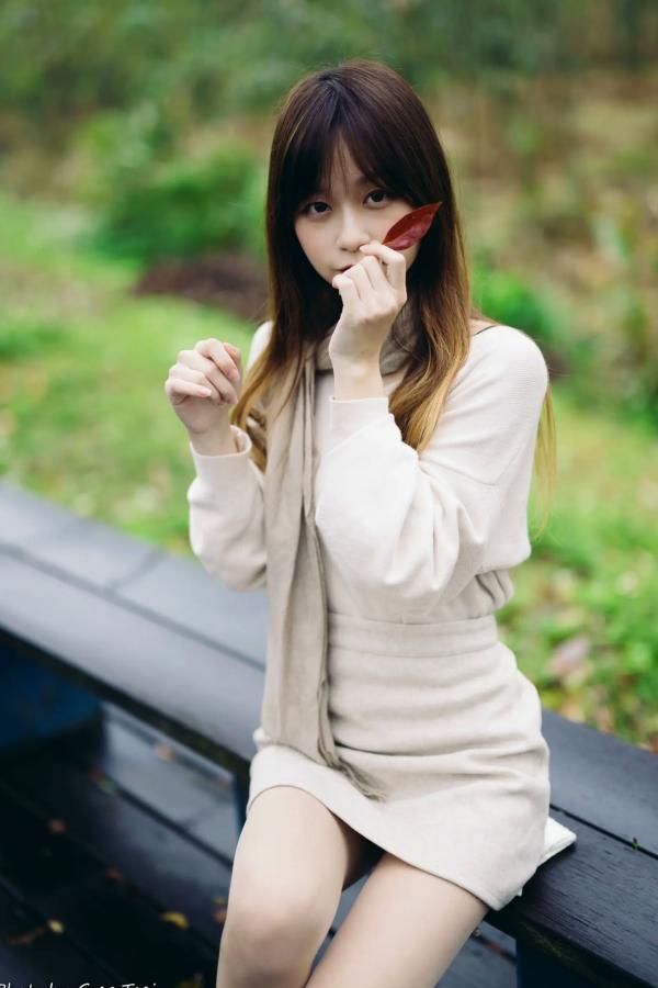    畊畊 - 茶厂复古唯美写实，清新气质女神户外治愈系人像摄影 [143P]第78张图片