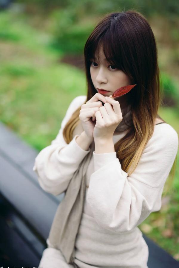    畊畊 - 茶厂复古唯美写实，清新气质女神户外治愈系人像摄影 [143P]第79张图片