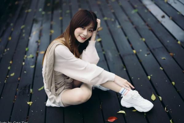    畊畊 - 茶厂复古唯美写实，清新气质女神户外治愈系人像摄影 [143P]第89张图片