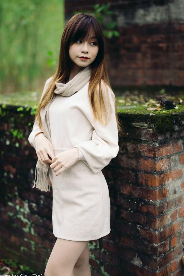    畊畊 - 茶厂复古唯美写实，清新气质女神户外治愈系人像摄影 [143P]第95张图片