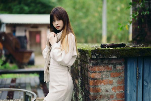    畊畊 - 茶厂复古唯美写实，清新气质女神户外治愈系人像摄影 [143P]第96张图片