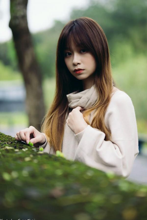    畊畊 - 茶厂复古唯美写实，清新气质女神户外治愈系人像摄影 [143P]第99张图片