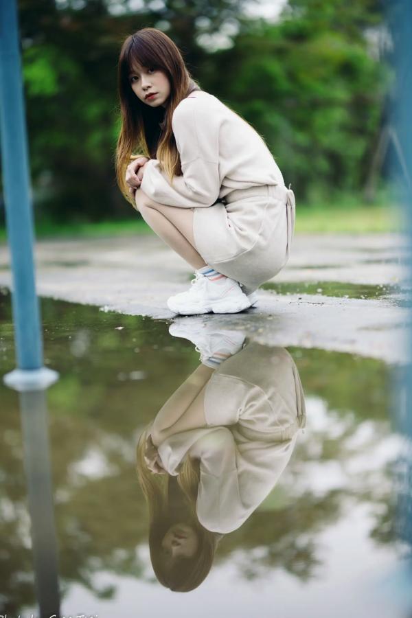    畊畊 - 茶厂复古唯美写实，清新气质女神户外治愈系人像摄影 [143P]第112张图片