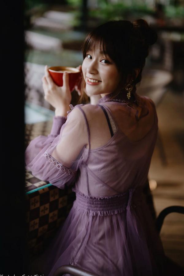    畊畊 - 花园清新私房写真，文艺森系户外人像，气质女神优雅穿搭 [142P]第6张图片