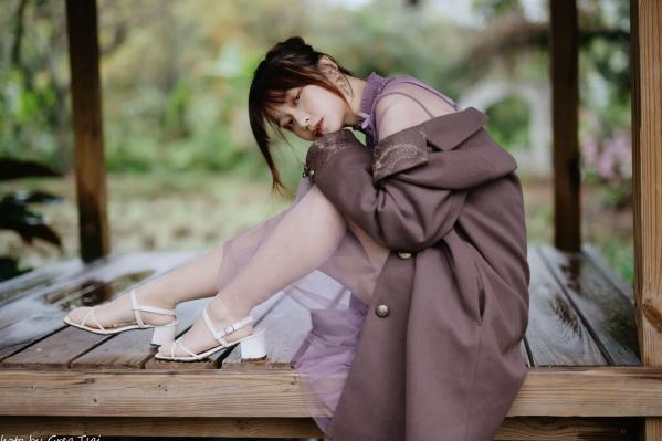    畊畊 - 花园清新私房写真，文艺森系户外人像，气质女神优雅穿搭 [142P]第52张图片