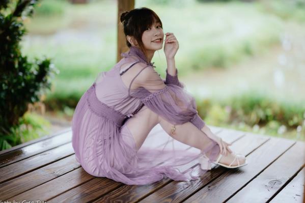    畊畊 - 花园清新私房写真，文艺森系户外人像，气质女神优雅穿搭 [142P]第74张图片