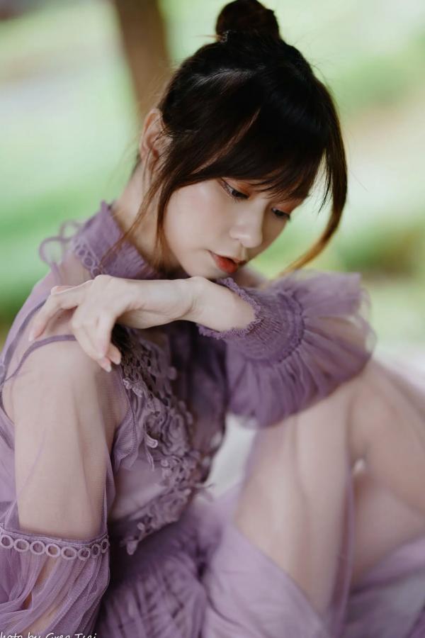    畊畊 - 花园清新私房写真，文艺森系户外人像，气质女神优雅穿搭 [142P]第78张图片