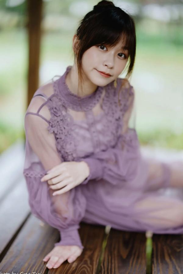    畊畊 - 花园清新私房写真，文艺森系户外人像，气质女神优雅穿搭 [142P]第81张图片