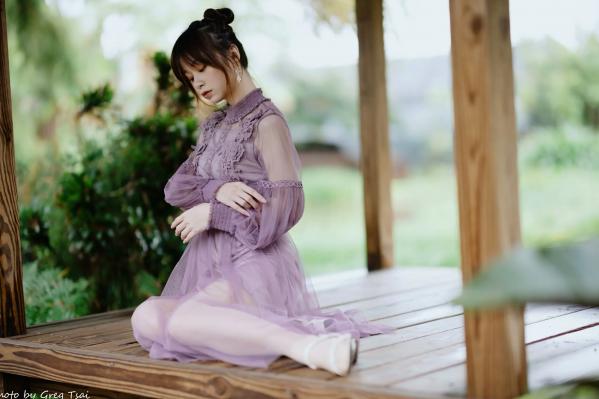    畊畊 - 花园清新私房写真，文艺森系户外人像，气质女神优雅穿搭 [142P]第82张图片