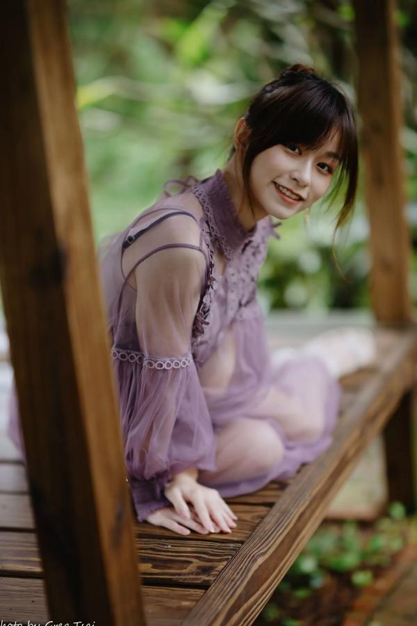    畊畊 - 花园清新私房写真，文艺森系户外人像，气质女神优雅穿搭 [142P]第86张图片