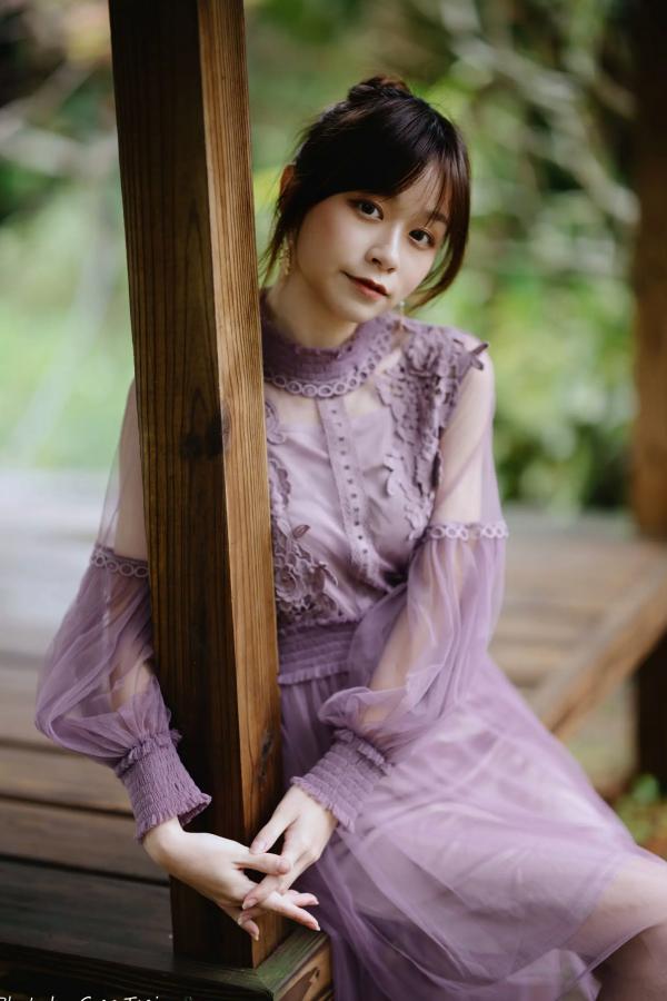    畊畊 - 花园清新私房写真，文艺森系户外人像，气质女神优雅穿搭 [142P]第92张图片
