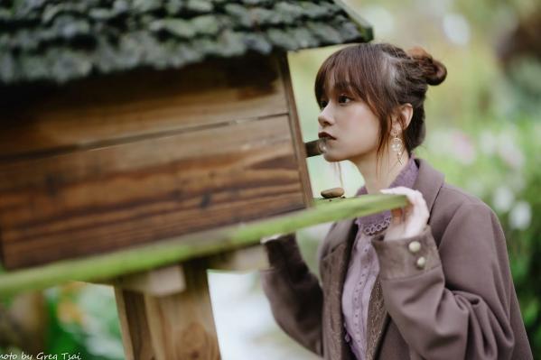    畊畊 - 花园清新私房写真，文艺森系户外人像，气质女神优雅穿搭 [142P]第112张图片