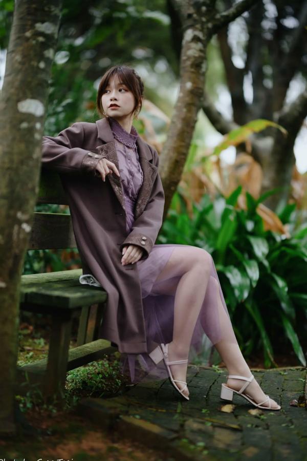    畊畊 - 花园清新私房写真，文艺森系户外人像，气质女神优雅穿搭 [142P]第113张图片