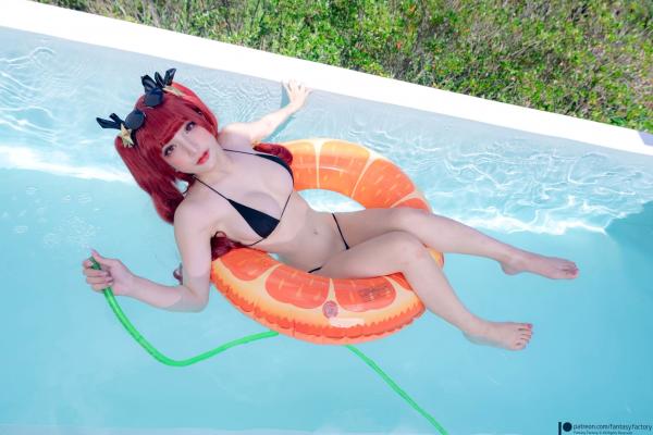    Fantasy-Factory-小丁Ding-碧蓝航线-檀香山-比基尼-Honolulu-Bikini-Azur-Lane-第18张图片