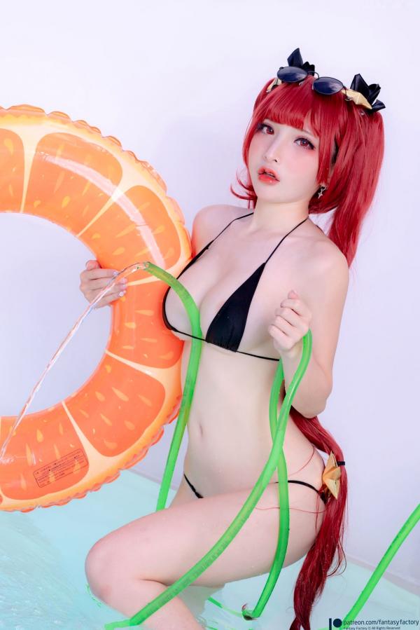    Fantasy-Factory-小丁Ding-碧蓝航线-檀香山-比基尼-Honolulu-Bikini-Azur-Lane-第20张图片
