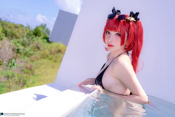    Fantasy-Factory-小丁Ding-碧蓝航线-檀香山-比基尼-Honolulu-Bikini-Azur-Lane-第23张图片