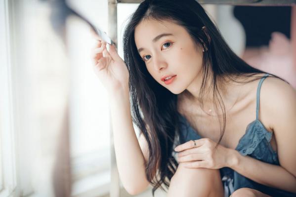   JVID-辰辰-极致诱惑蓝色两片式睡衣私房照-大尺度透明内裤拍摄-性感撩人绝美写真-2021.09.03第14张图片