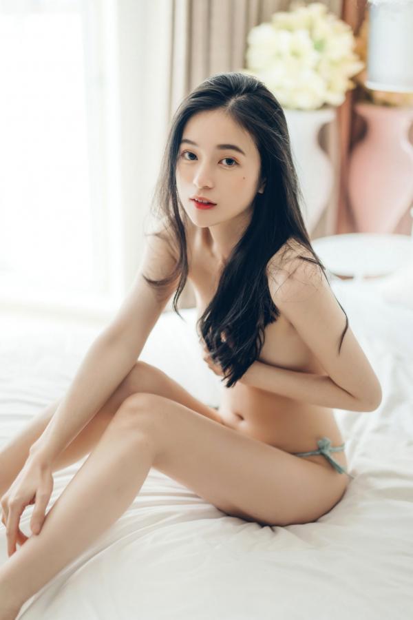    JVID-辰辰-极致诱惑蓝色两片式睡衣私房照-大尺度透明内裤拍摄-性感撩人绝美写真-2021.09.03第74张图片