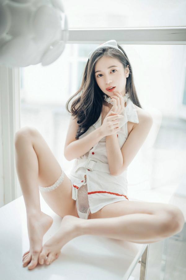    JVID-辰辰-极致诱惑蓝色两片式睡衣私房照-大尺度透明内裤拍摄-性感撩人绝美写真-2021.09.03第109张图片