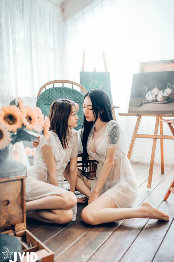    JVID-飘飘-妍妍-百合花神の美少女-绝美私房摄影-大尺度百合互动-辰辰特别客串-性感视觉盛宴第11张图片