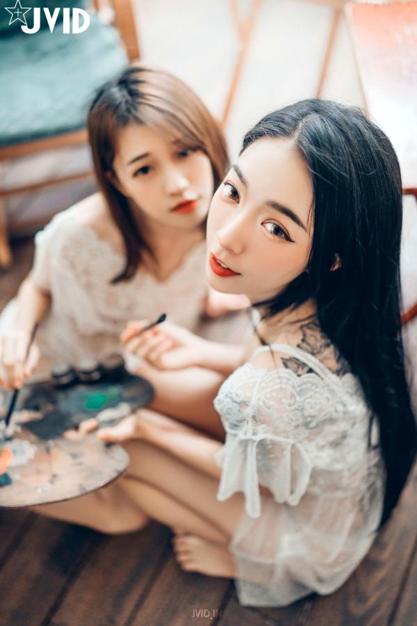    JVID-飘飘-妍妍-百合花神の美少女-绝美私房摄影-大尺度百合互动-辰辰特别客串-性感视觉盛宴第16张图片