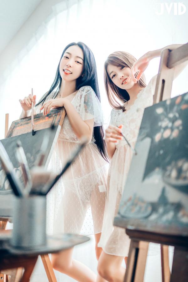    JVID-飘飘-妍妍-百合花神の美少女-绝美私房摄影-大尺度百合互动-辰辰特别客串-性感视觉盛宴第21张图片