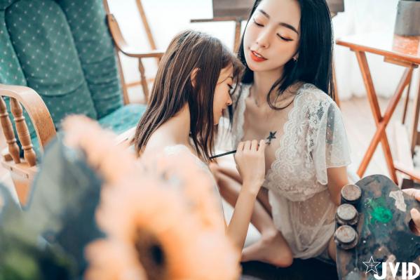    JVID-飘飘-妍妍-百合花神の美少女-绝美私房摄影-大尺度百合互动-辰辰特别客串-性感视觉盛宴第23张图片
