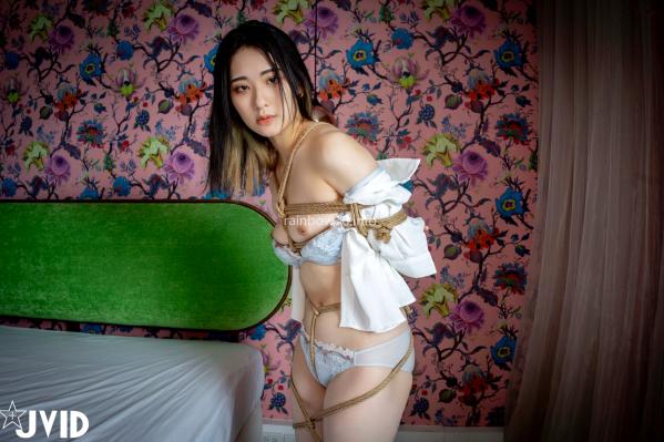    JVID阿黎：再见绳缚高清图集，极具诱惑的艺术绳索束缚私房摄影第26张图片