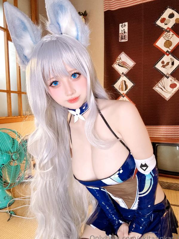   沖田凜花Rinka - 碧蓝航线信浓Cosplay，日式榻榻米空间，漆皮制服诱惑，高颜值二次元精灵第28张图片