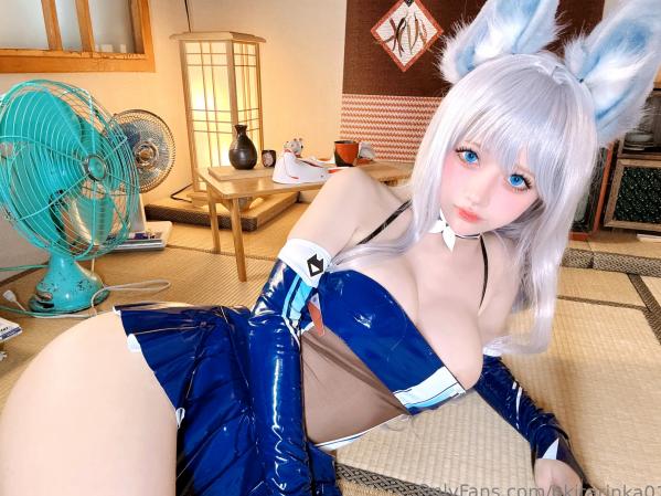    沖田凜花Rinka - 碧蓝航线信浓Cosplay，日式榻榻米空间，漆皮制服诱惑，高颜值二次元精灵第37张图片