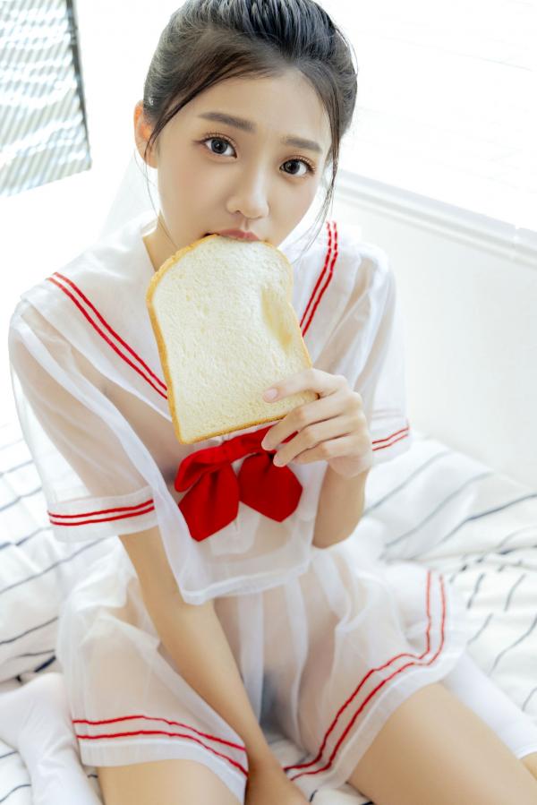    JVID妍妍-电竞少女主题写真-清纯JK校服诱惑-粉色直播间大尺度出镜-JVID月刊201第22张图片
