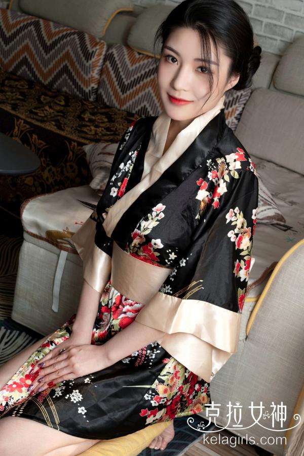    KelaGirls克拉女神-2019.06.08-雅楠-和服私房诱惑《佳人》性感写真第9张图片