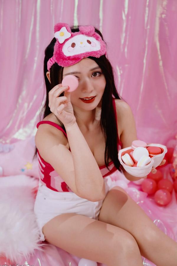    筱筱 - 热裤粉嫩少女风室内私房，梦幻波波池甜美玩偶写真[92P]第70张图片