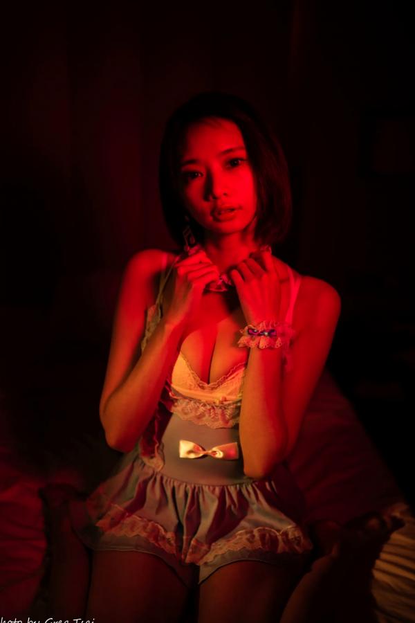    优宝 - 甜美系女仆装诱惑私房照，清新淡蓝色蕾丝展现迷人气质 [90P]第55张图片