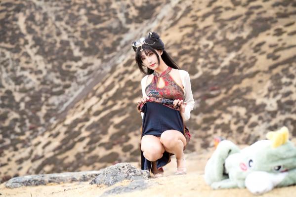    三水子东达山高海拔户外写真 玉玲珑旗袍古风COS演绎[54P]第2张图片