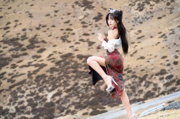    三水子东达山高海拔户外写真 玉玲珑旗袍古风COS演绎[54P]第11张图片
