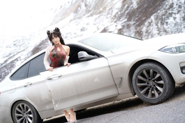    三水子东达山高海拔户外写真 玉玲珑旗袍古风COS演绎[54P]第20张图片