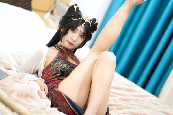   三水子东达山高海拔户外写真 玉玲珑旗袍古风COS演绎[54P]第34张图片