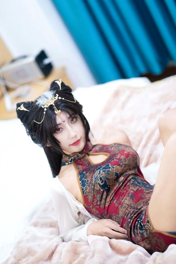    三水子东达山高海拔户外写真 玉玲珑旗袍古风COS演绎[54P]第35张图片