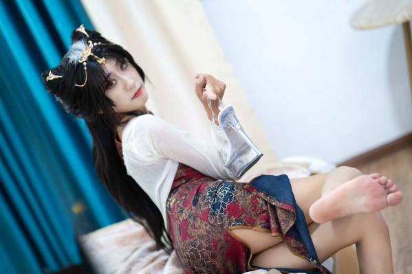    三水子东达山高海拔户外写真 玉玲珑旗袍古风COS演绎[54P]第37张图片