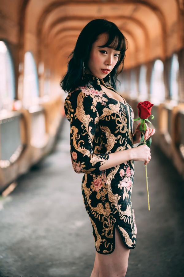    娃娃 - 绝美古典旗袍写真，优雅东方韵味与现代时尚风格碰撞 [108P]第9张图片